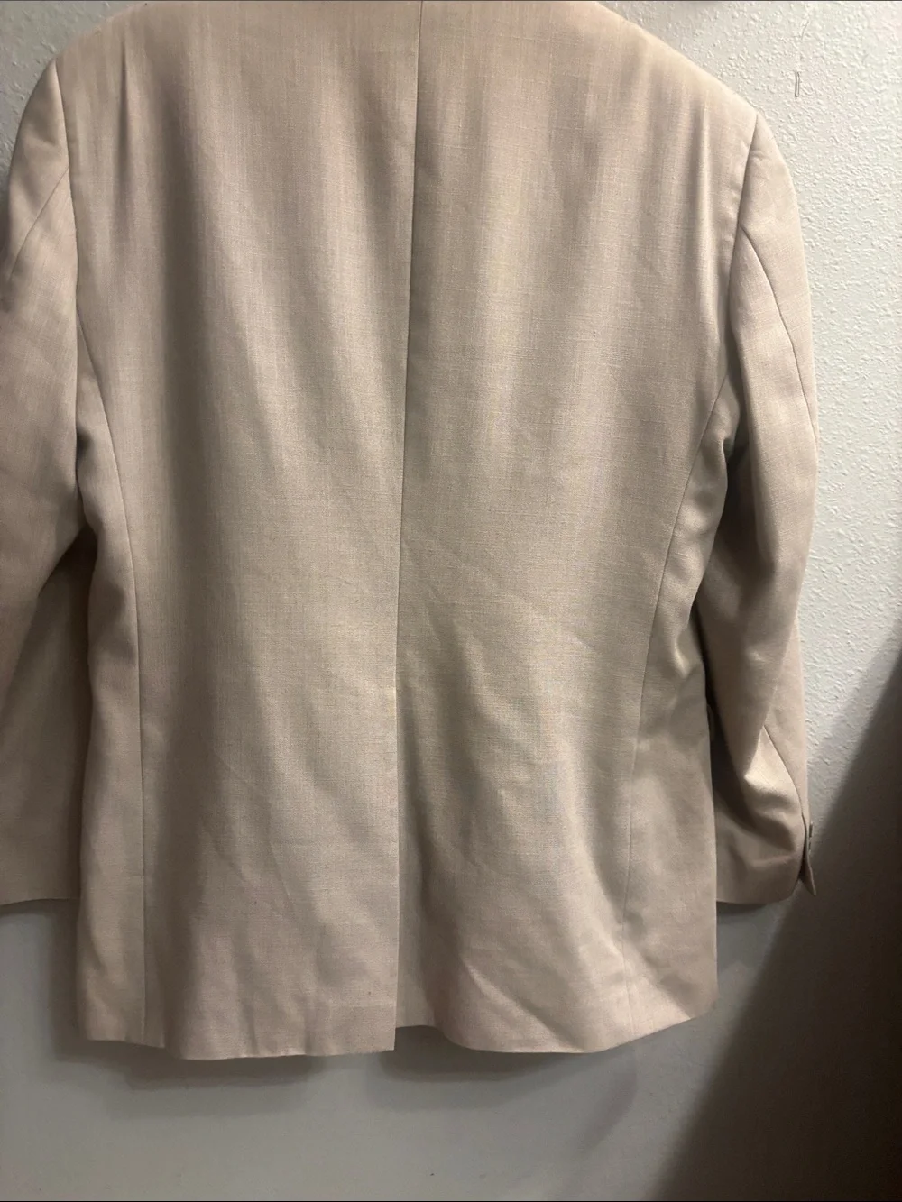 Haggar Light Beige Men's Two-Piece Suit
